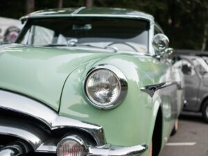 cute vintage car