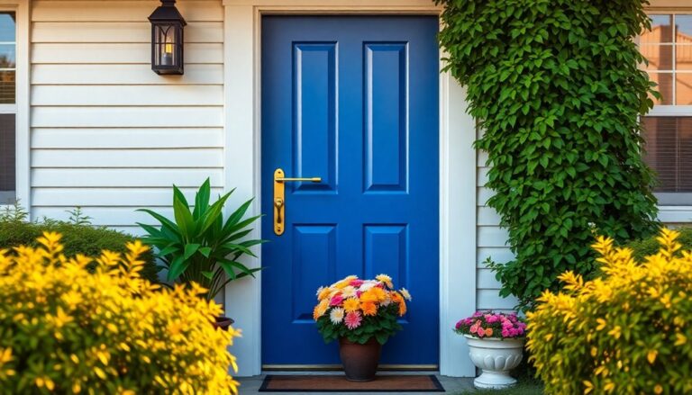 Update Your Front Door With Bold Color and Style