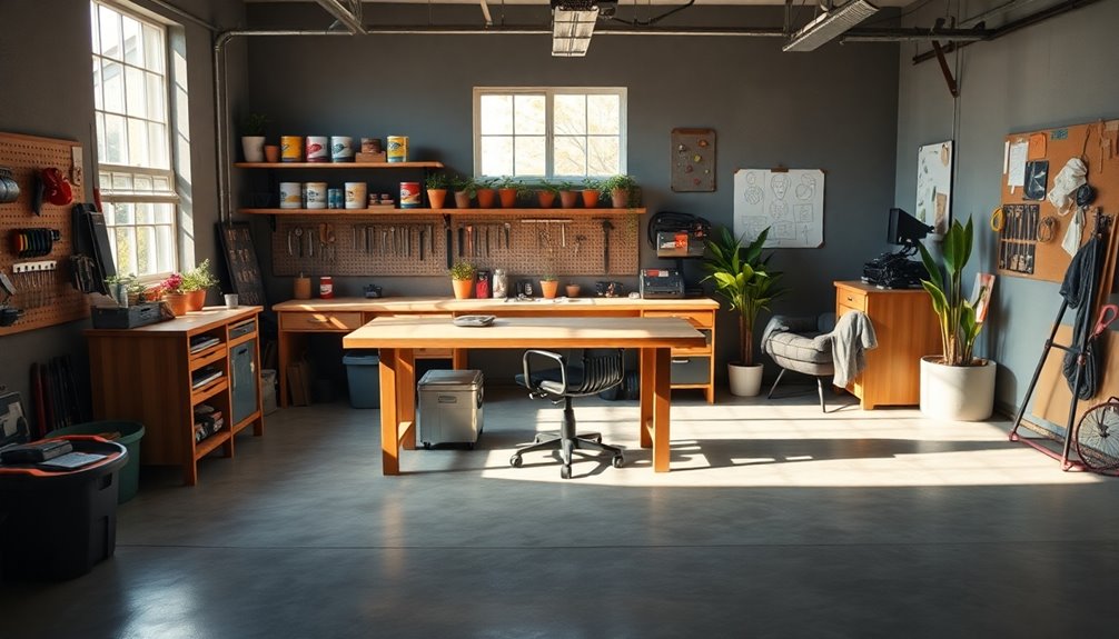 garage workspace transformation project